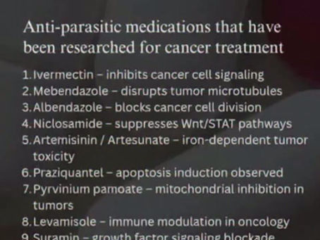 Why Antiparasitic Drugs Show Up In Cancer Research