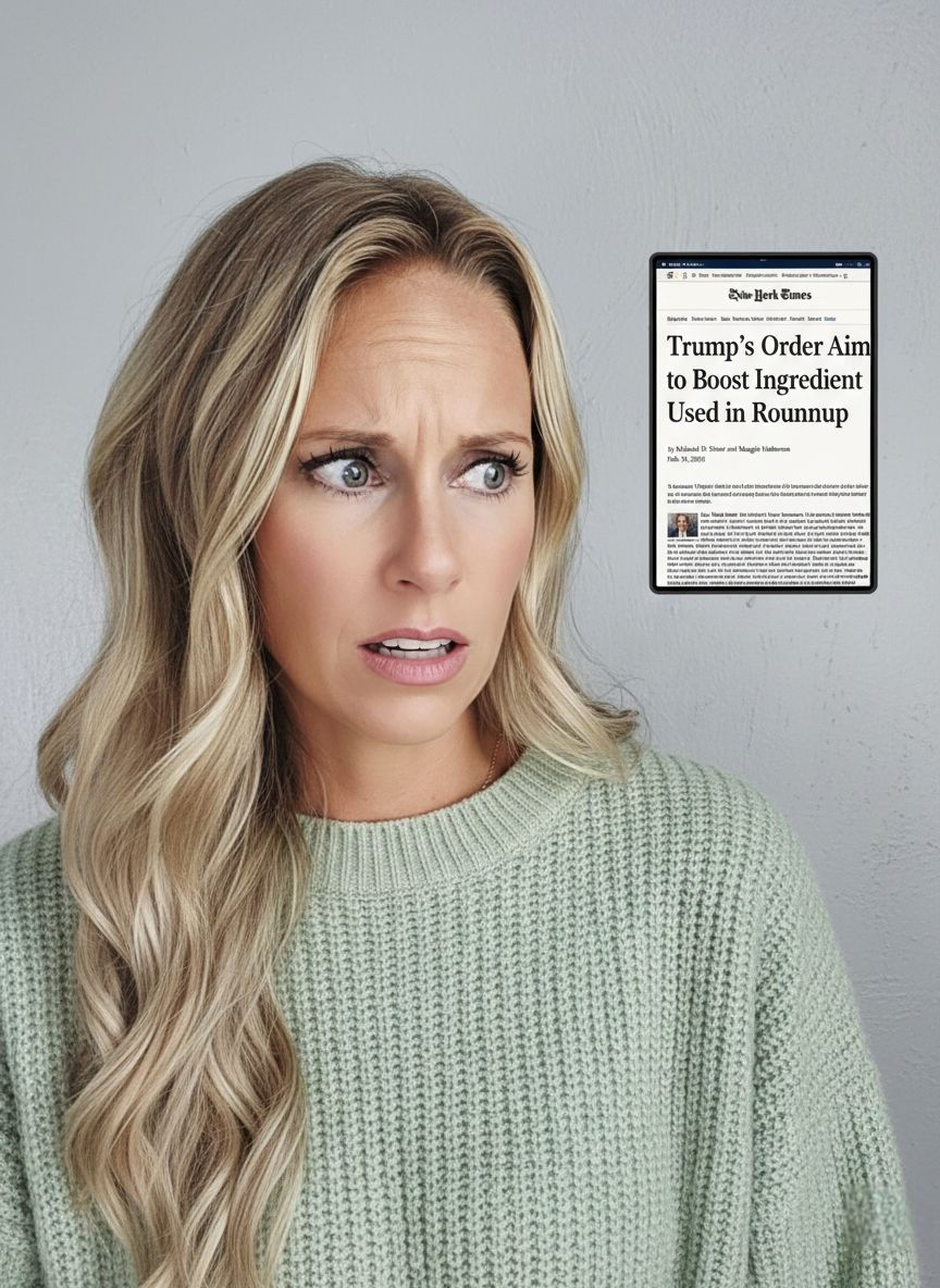 Trump just rebranded pesticides as 'national defense' 🤯