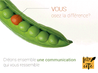 publicité le pas de côté isabelle de gro