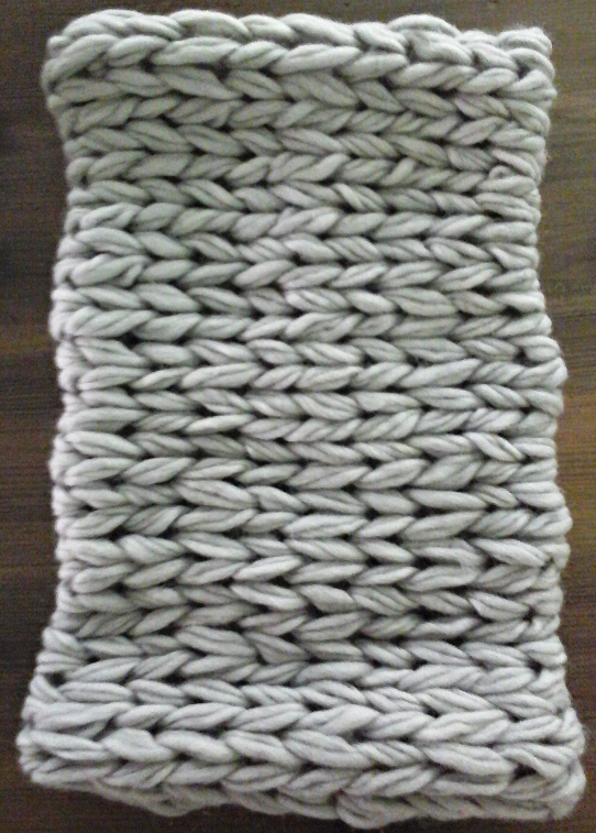 Thumbnail: Wooly Cowl in Light Grey