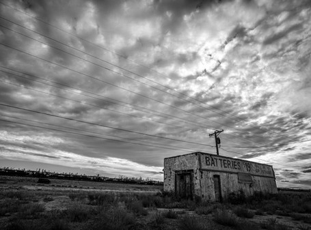 Batteries, Historical Route 66, Holbrook, Arizona. 2017