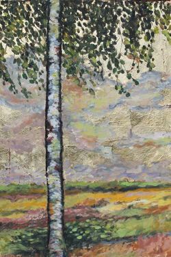 Birke im Teufelsmoor