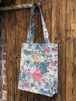 Beutel Blumen Jacquard