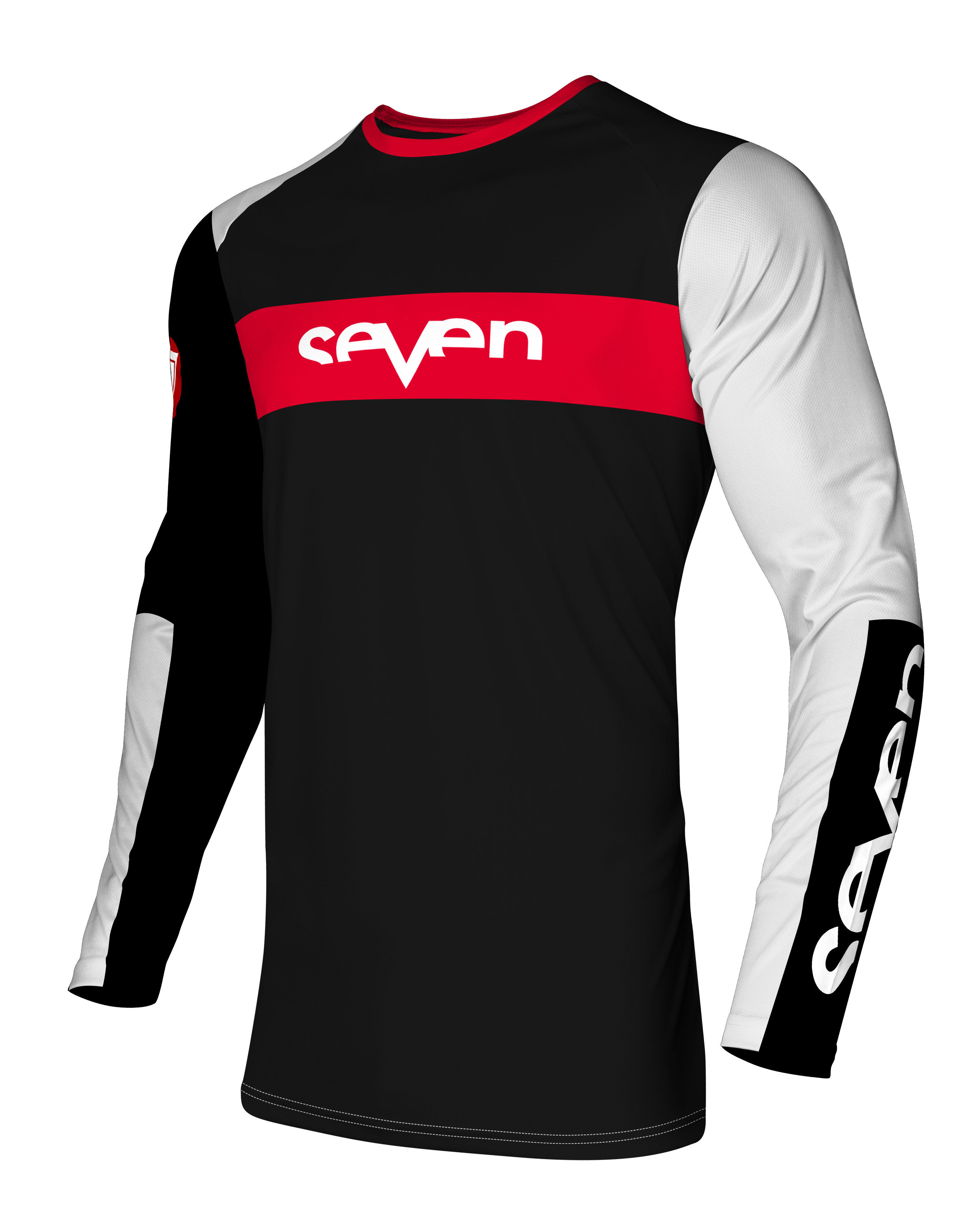 MAGLIA SEVEN MX VOX 25.1 FRACTURE NERA/BIANCA