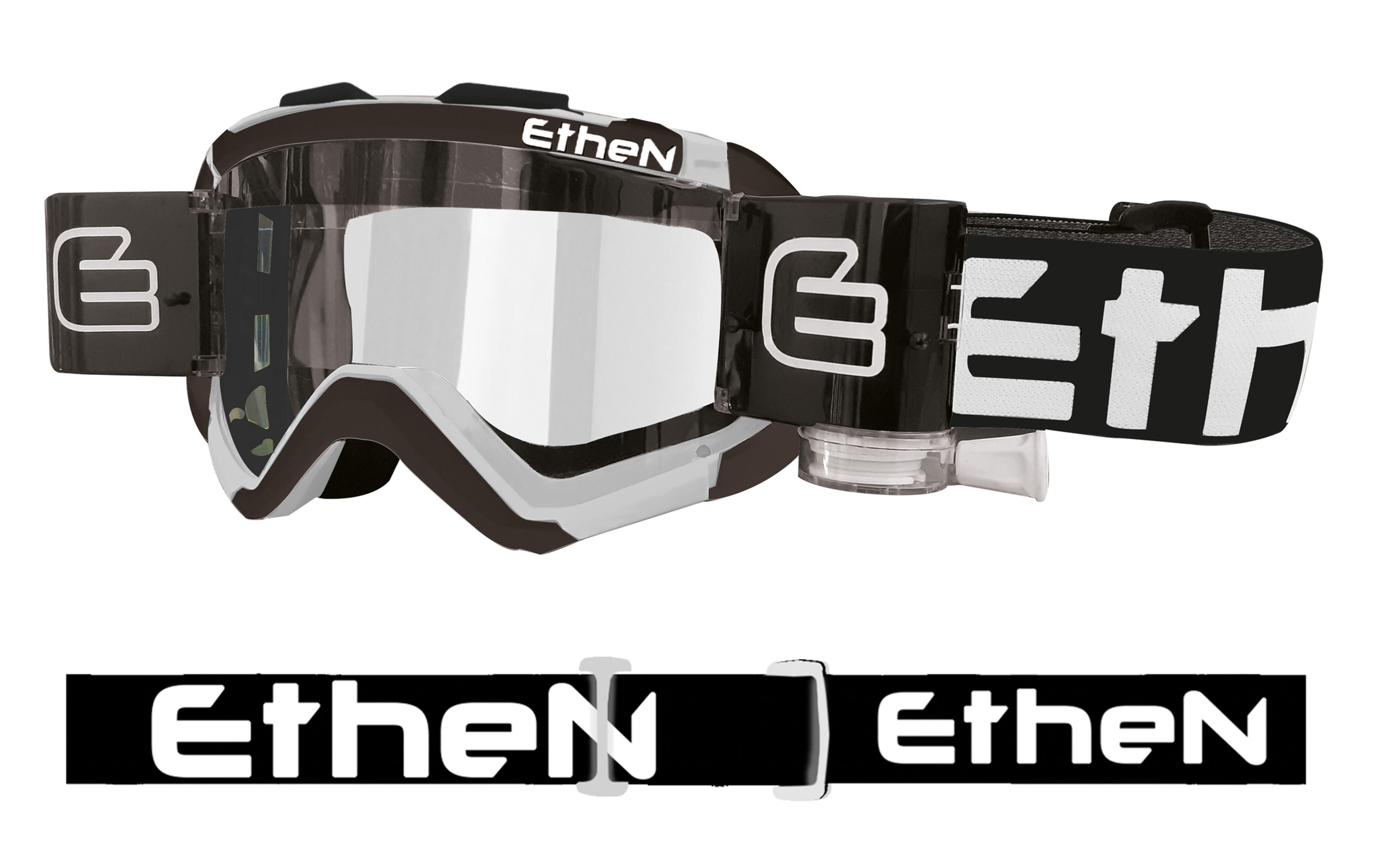 MASCHERA DA FANGO ETHEN CON ROLL OFF 50 MM