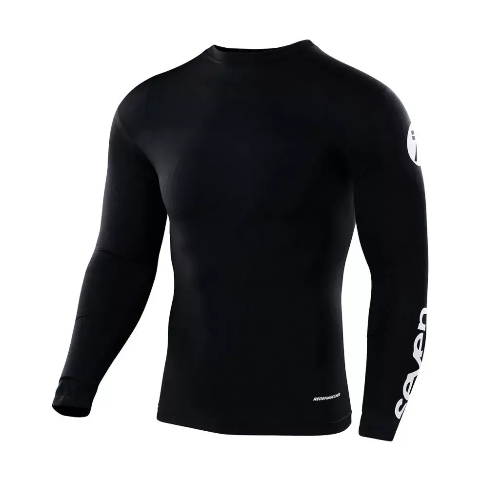 MAGLIA SEVEN MX ZERO COMPRESSION NERO