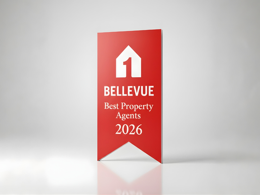 moovins Auszeichnung zum BELLEVUE BEST PROPERTY AGENT 2026