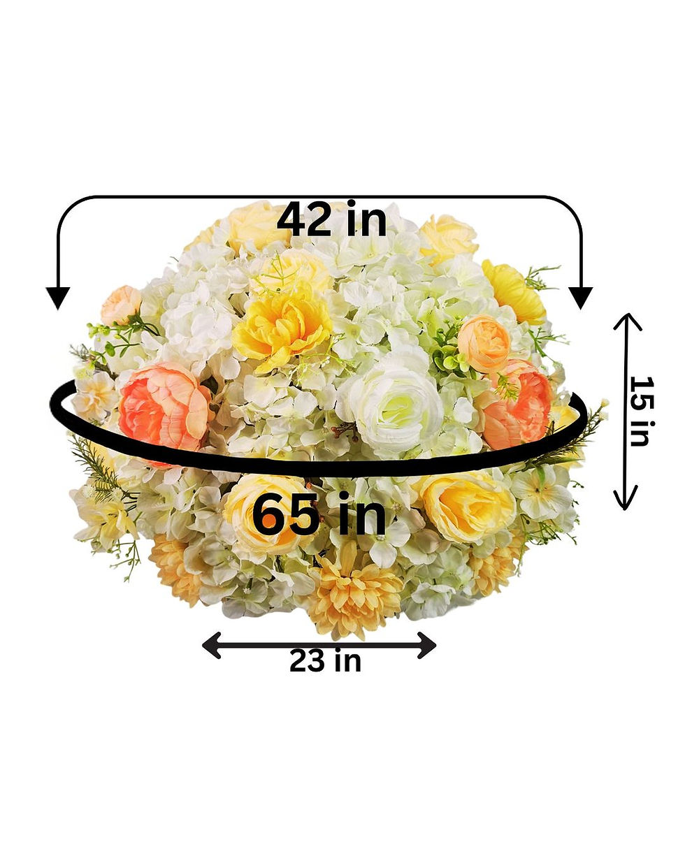 Thumbnail: Luxury Large Artificial Rose Centerpiece