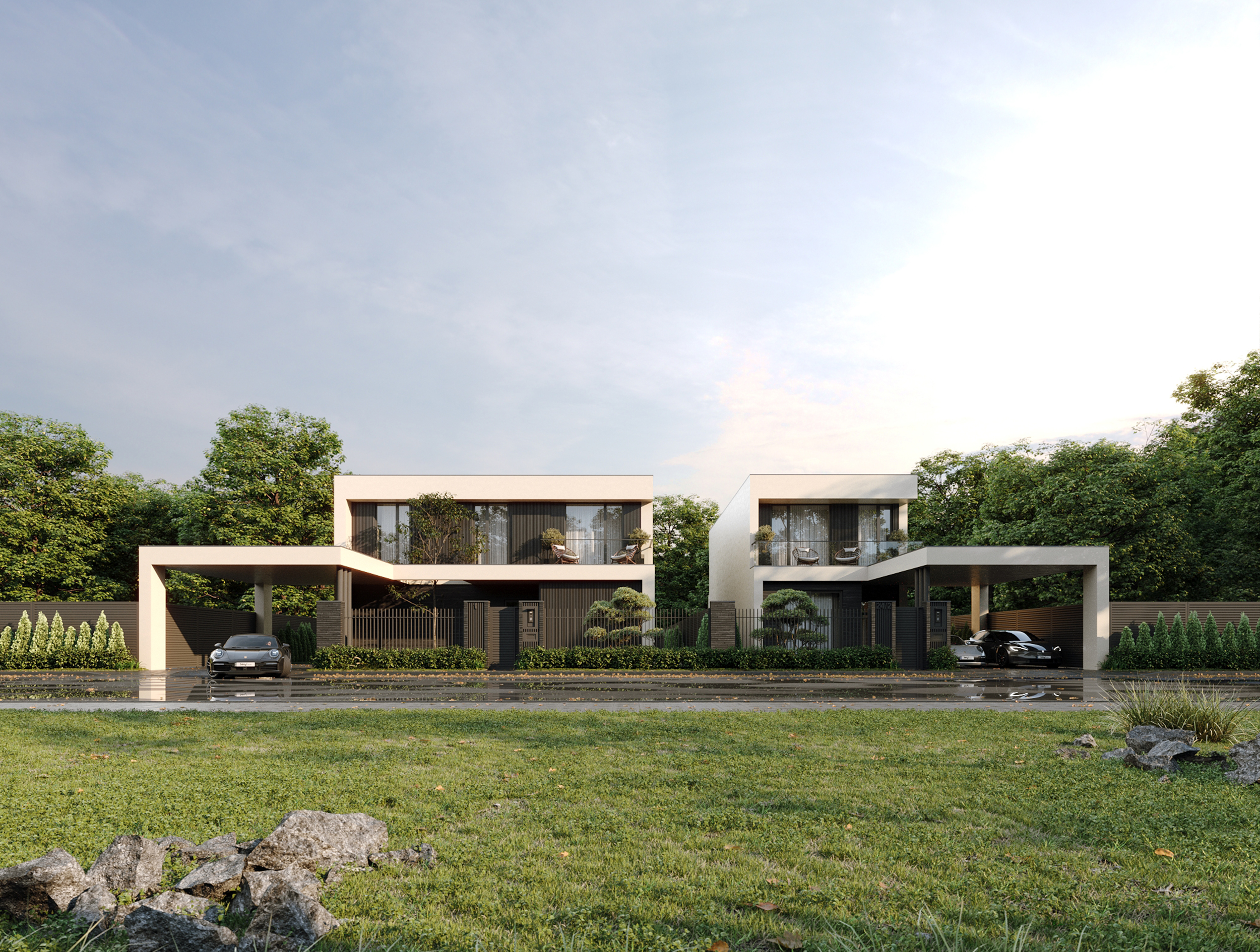 modern house exterior architecture