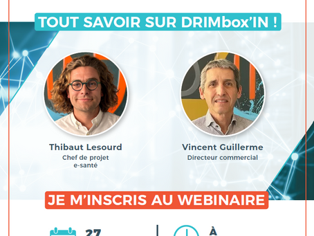 Intervenants webinaire DRIMbox'IN MEDIN +
