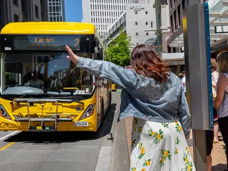 “버스는 손을 흔들어야 탈 수 있을까?”