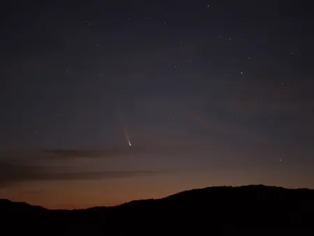 8만 년 동안 볼 수 없었던 '일생에 한 번' 혜성을 엿볼 수 있는 기회