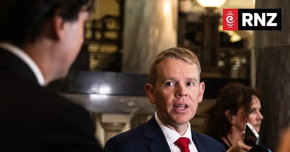 Labour leader Chris Hipkins.