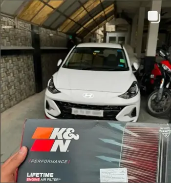 Thumbnail: i10 Grande Nios, Xcent (Petrol)- K&N Performance Air Filter