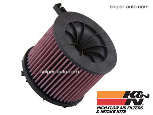 K&N E-0647 K&N E-0647 REPLACEMENT AIR FILTER AUDI A4 L4-2.0L F/I, 2015-2018