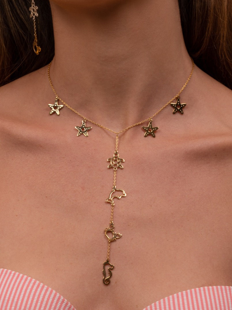 Thumbnail: CHAMABELL Freedom Silver Gold Plated “Necklace”