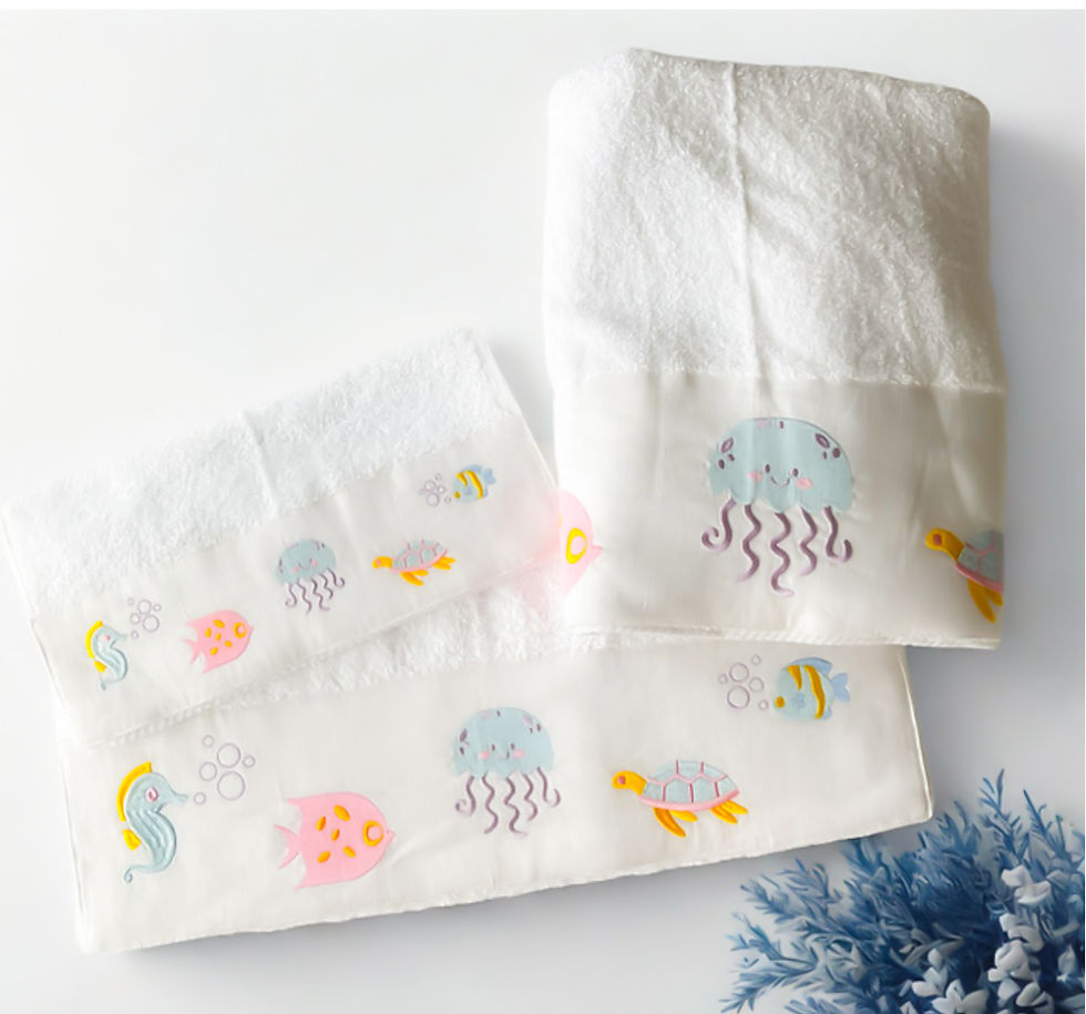 SEALY Fish Towels