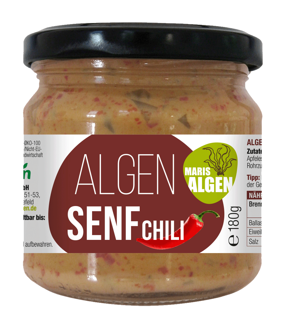 Maris Algen Gourmet Algen Senf Chili, Bio, vegan