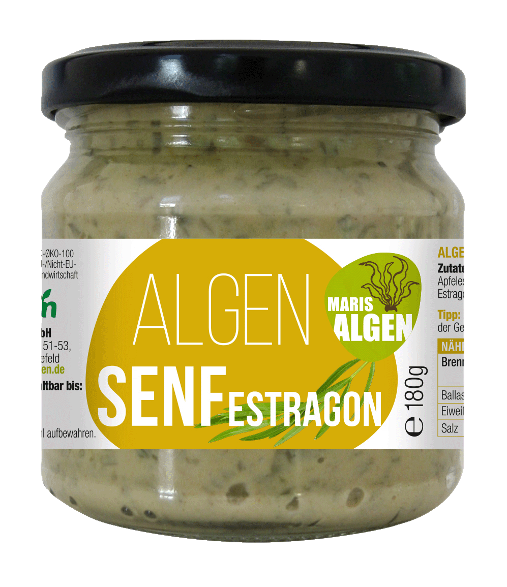 Maris Algen Gourmet Algen Senf Estragon, Bio, vegan
