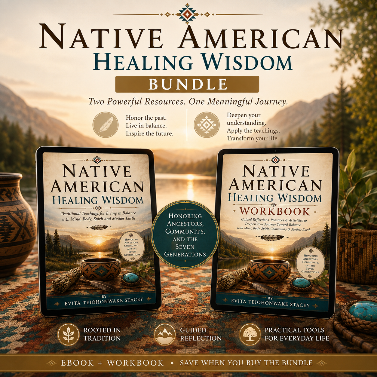 Native American Healing Ebook & Workbook