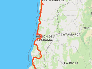 On the road again - Erste Woche in Chile auf dem Motorrad / First week in Chile on a motorcycle