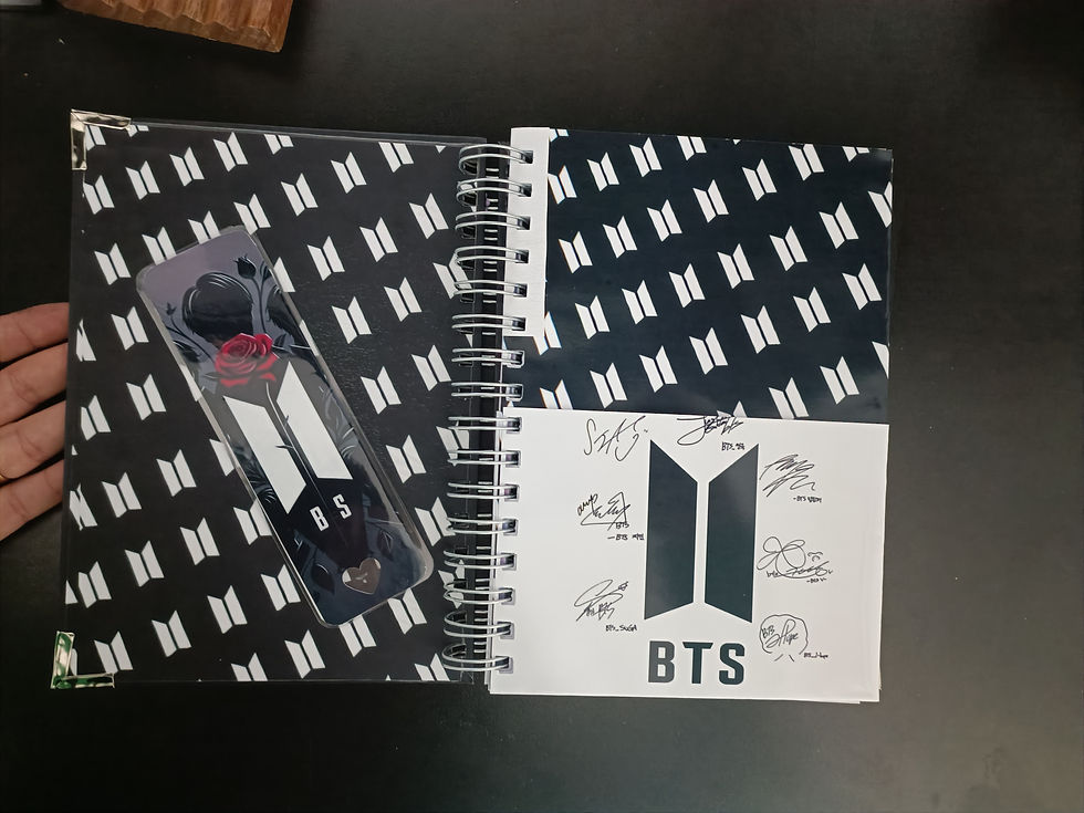 Miniatura: Caderno A5 Wire-o BTS