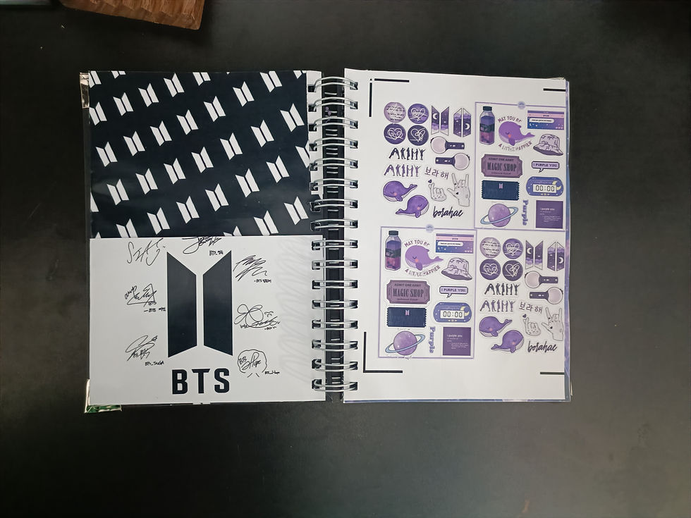 Miniatura: Caderno A5 Wire-o BTS