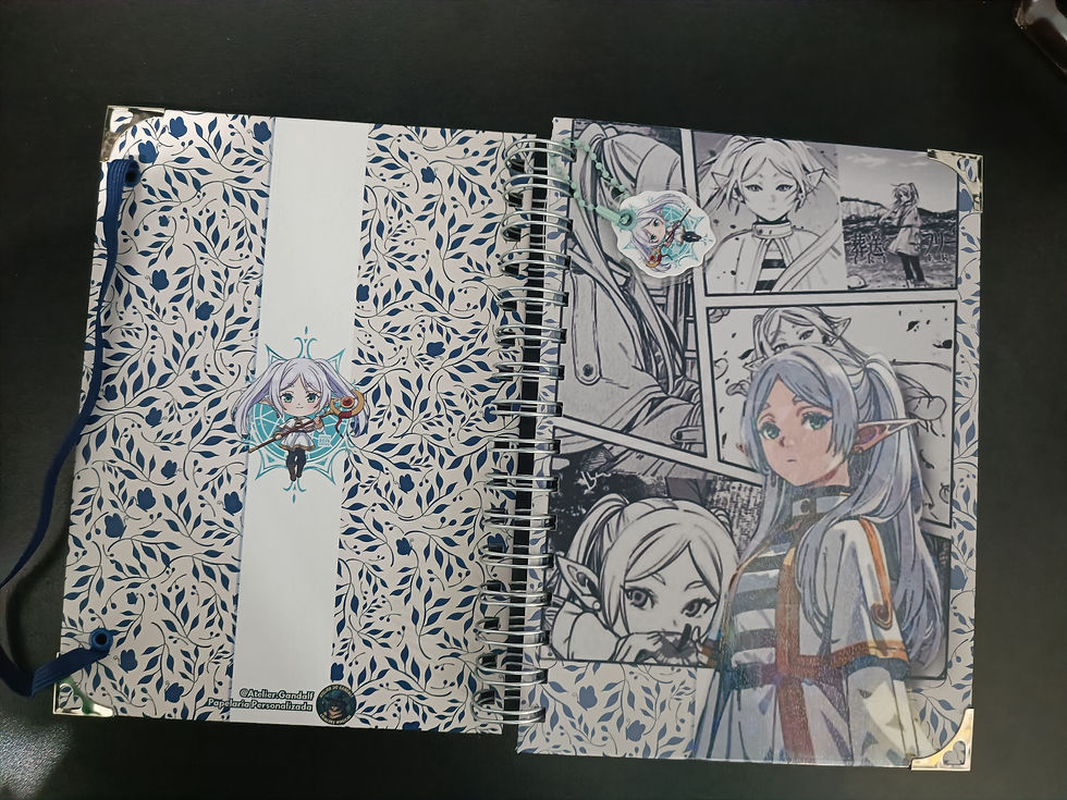 Miniatura: Caderno A5 Wire-o Frieren