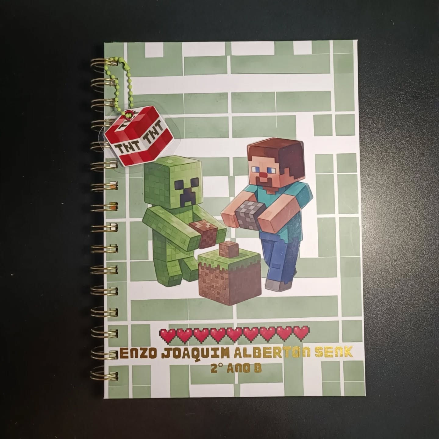 Agenda Escolar Minecraft