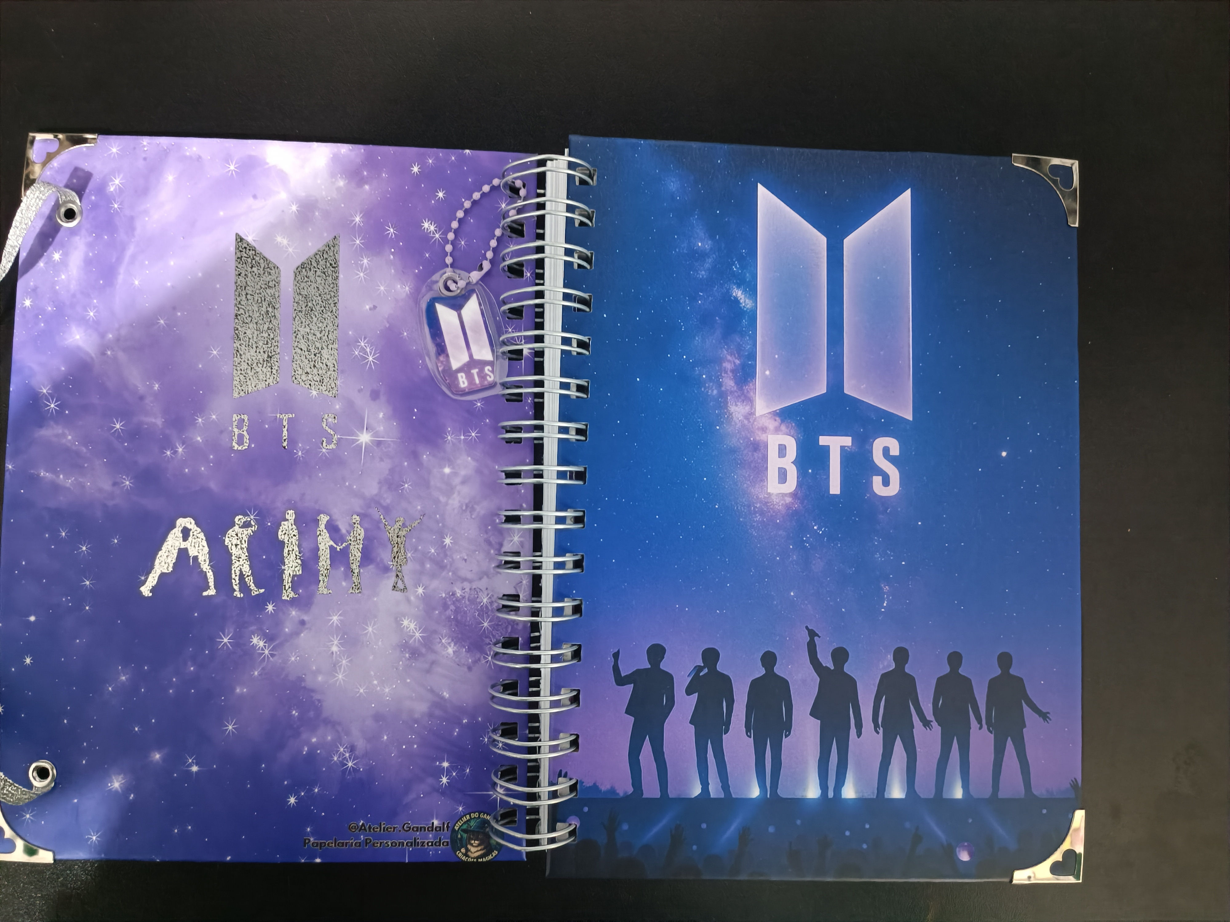 Caderno A5 Wire-o BTS