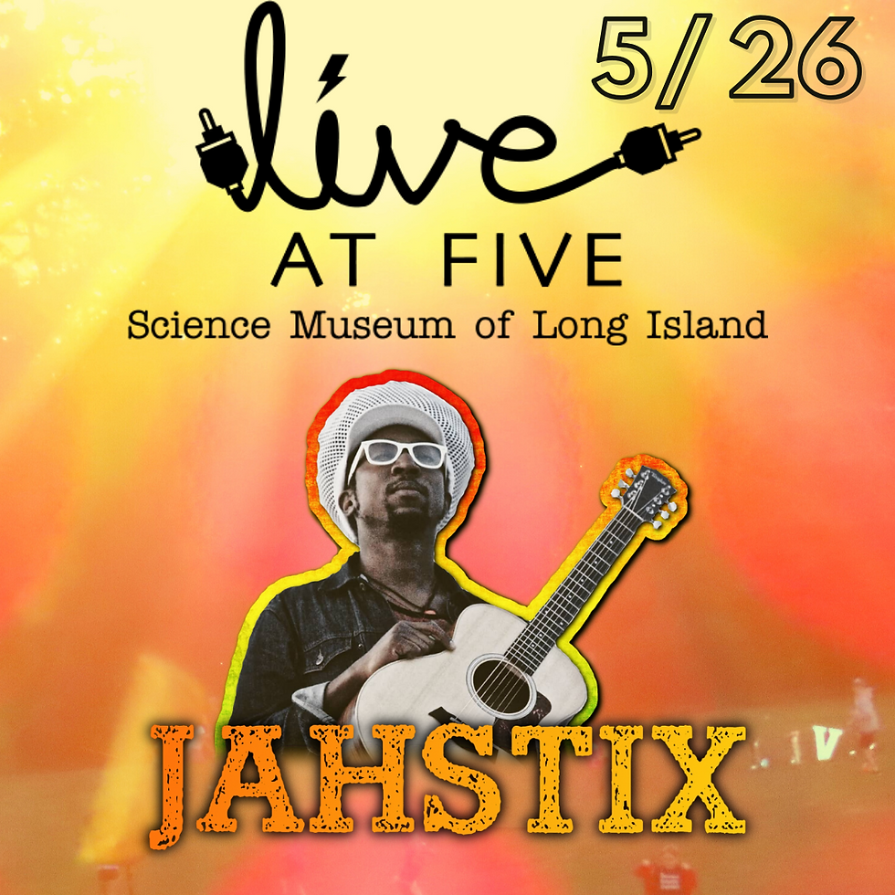 LIVE AT FIVE (5/26) - JAH STIX