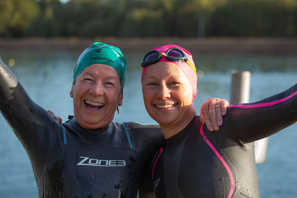 Benefits of open water swimming.