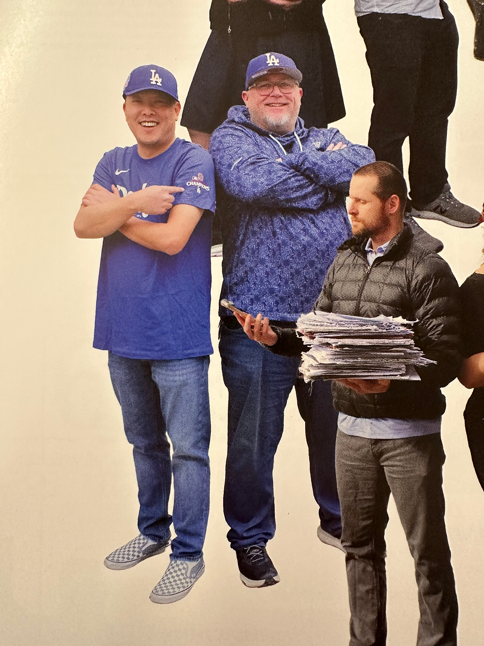 Photo from Kennedy Yearbook Legend 2025 | Lydon and Byon voted Best Bros.