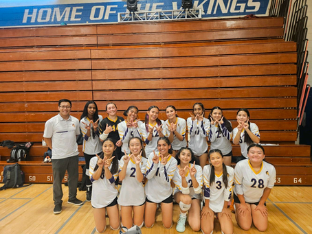 JV Girls Volleyball Worked Together To Earn Victories