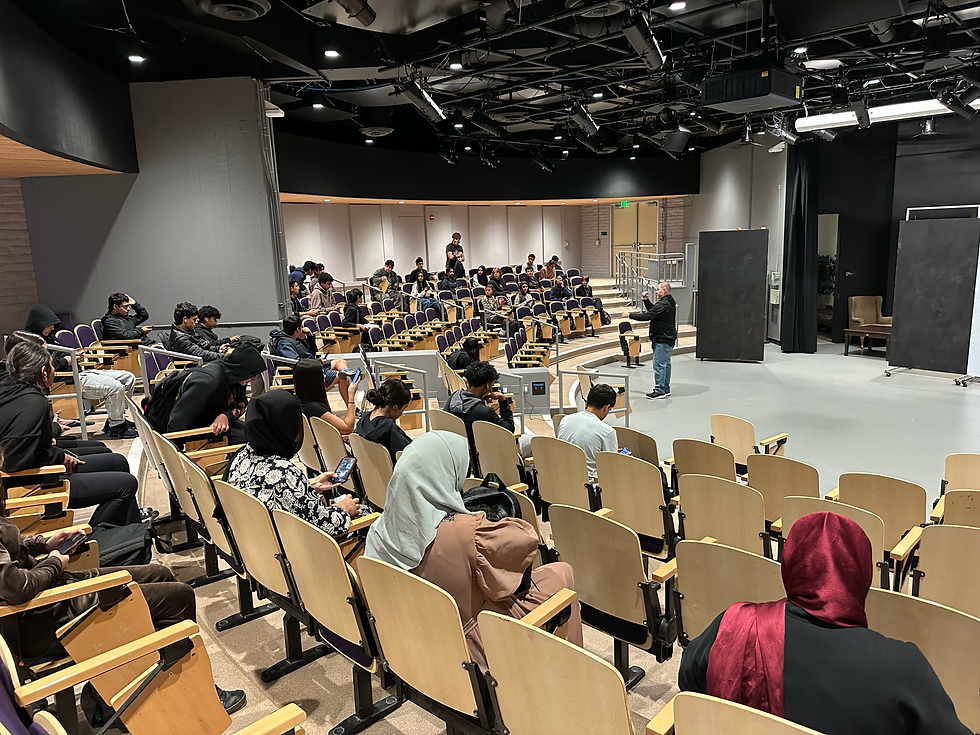 Photo by Khanh Do | Silence fills the room as admin enforces future RTI sign-ups.
