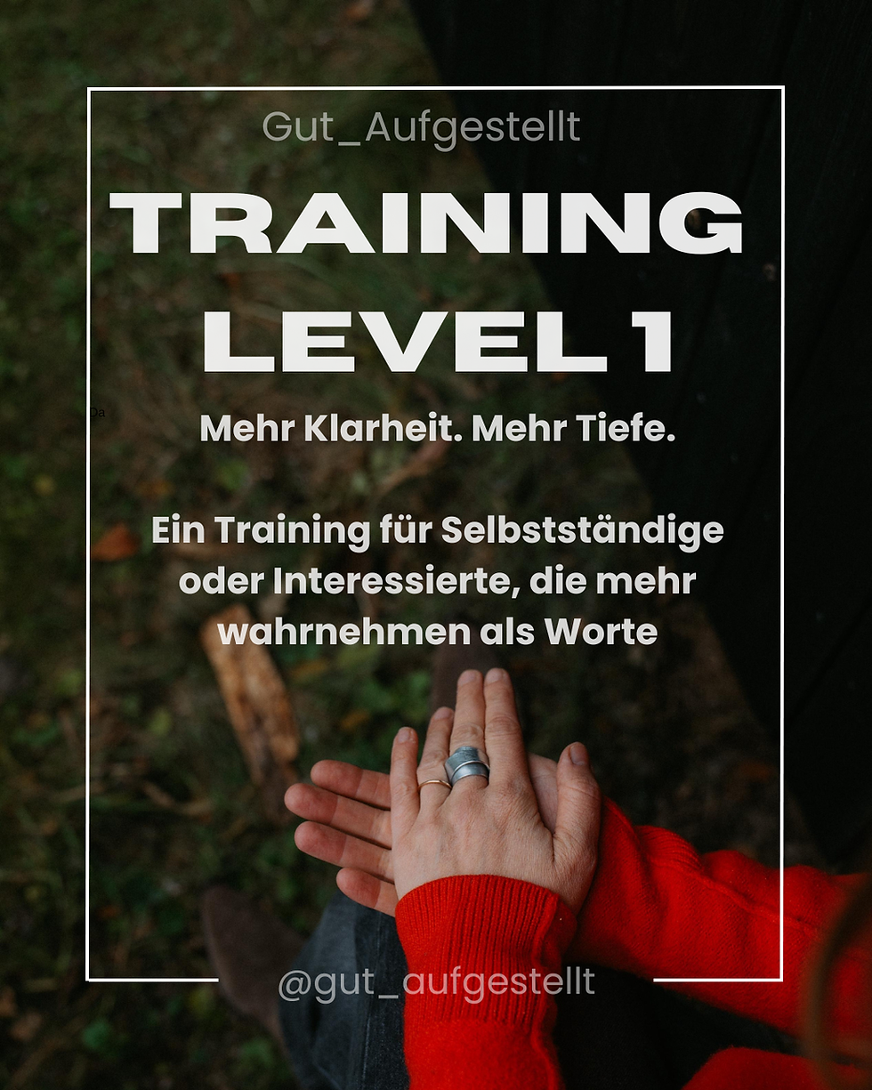 Training Level 1 mit Corinna