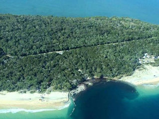 EL MAR SE TRAGA UN TROZO DE ISLA EN AUSTRALIA
