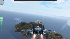 F18 Simulator Pilot Fire Storm