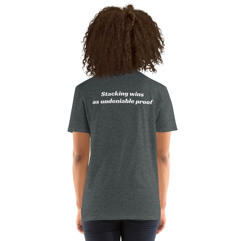 Thumbnail: Stacking Wins T-Shirt (Dark colors)