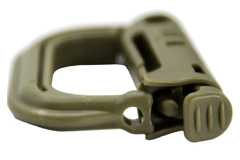 Миниатюра: Набір карабінів пластикових Grimlock Трамп 3 шт