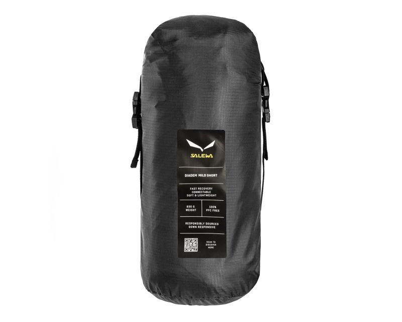 Прев'ю: Спальний мішок Salewa Diadem Mild Short Ink - правий