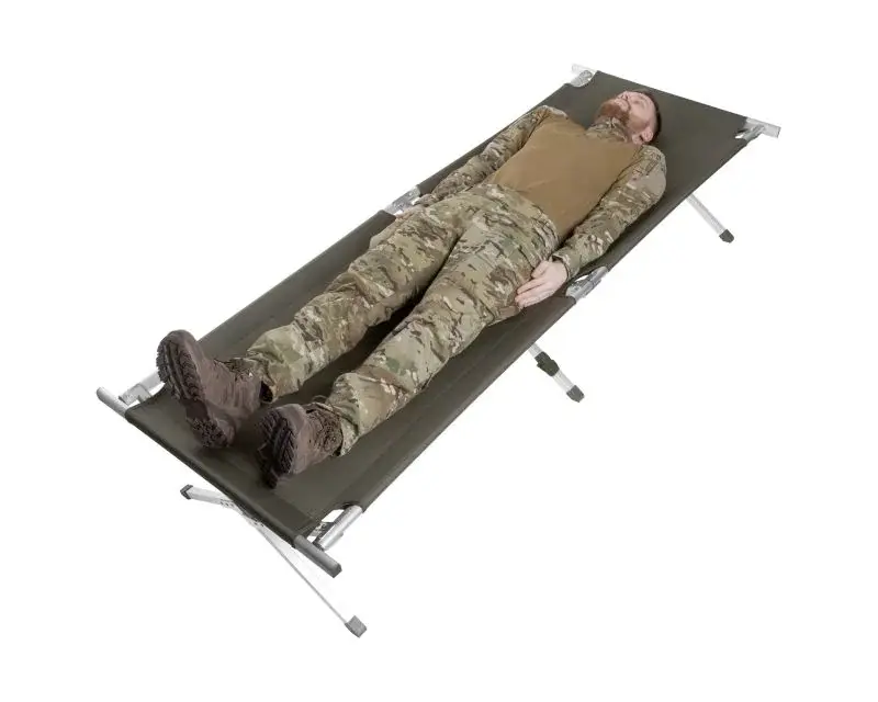 Миниатюра: Розкладне польове ліжко Mil-Tec US Style Olive - 210 x 70 см