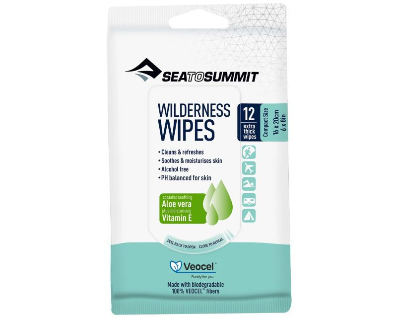 Вологі серветки Sea To Summit Wilderness Wipes Compact
