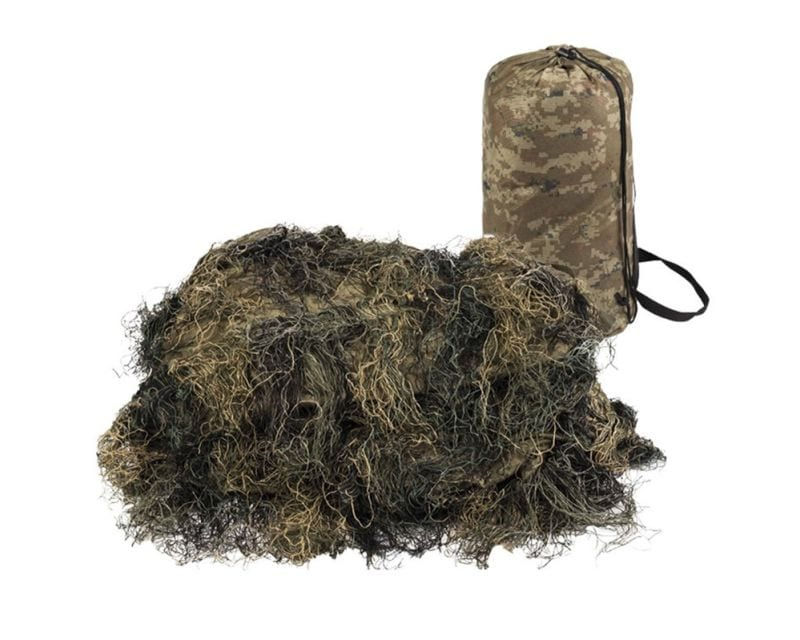 Маскувальна сітка Mil-Tec Ghillie Cover Anti Fire 300x200 см