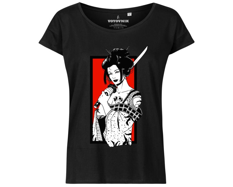 Футболка жіноча Voyovnik Меч гейші