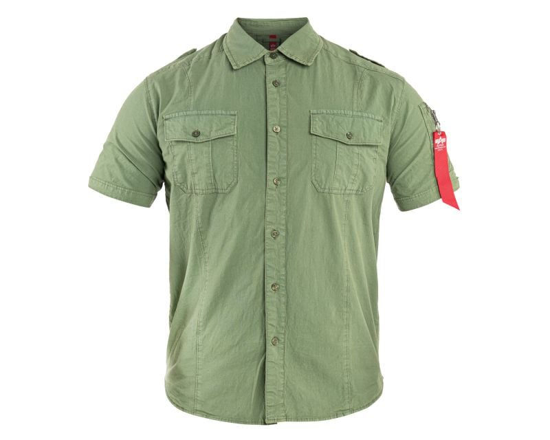 Сорочка Alpha Industries Basic Slim Shirt
