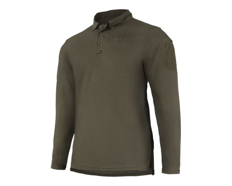 Футболка поло Long Sleeve Mil-Tec Tactical Quickdry