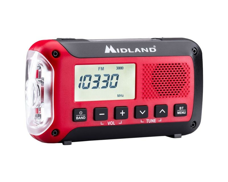 Прев'ю: Аварійний радіоприймач Midland ER250 AM/FM/BT
