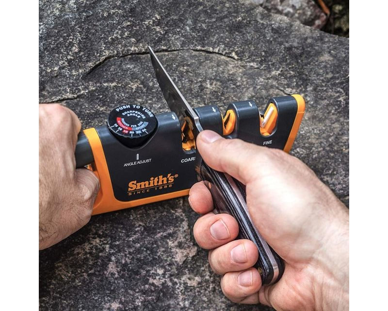 Прев'ю: Точило для ножів Smith's Adjustable Angle Pull-Thru Knife Sharpener
