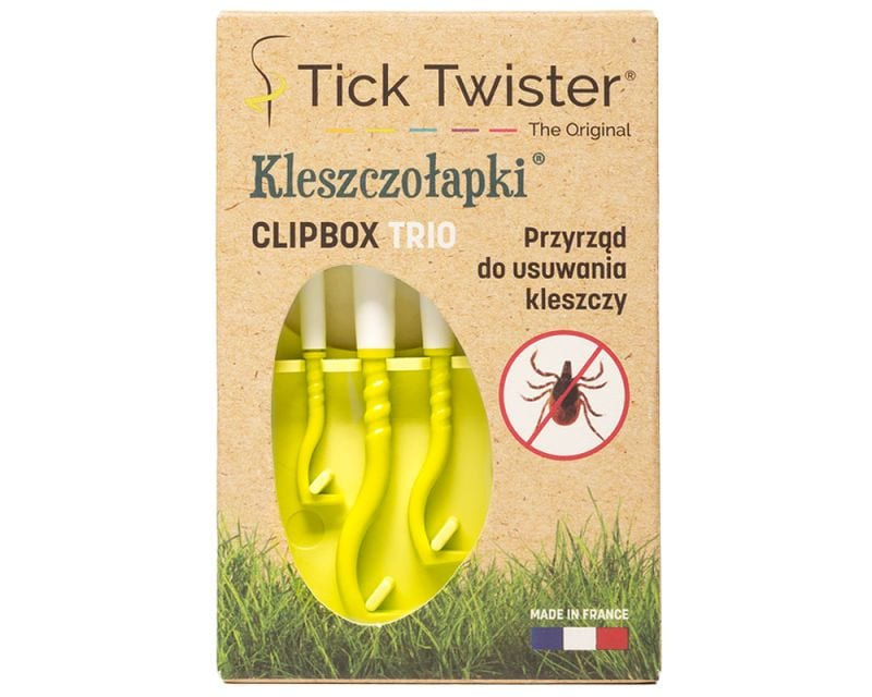 Прев'ю: Інструмент для видалення кліщів Tick Twister Clipbox Trio
